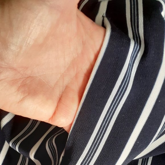 Beachy Navy Striped Pants - Picture 7 of 7